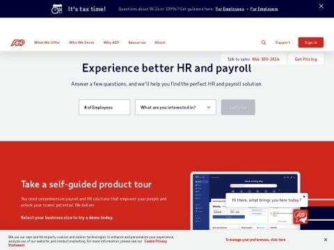 美国ADP官网 - 全球领先的人力资源与薪酬管理解决方案