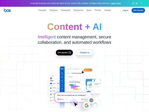 Box：美国领先的AI驱动智能内容管理与协作平台