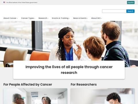 美国国家癌症研究所官网 - 权威癌症信息与研究平台