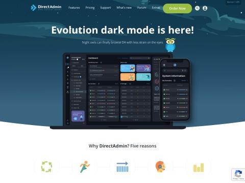 DirectAdmin：加拿大开发的高效轻量级服务器管理面板