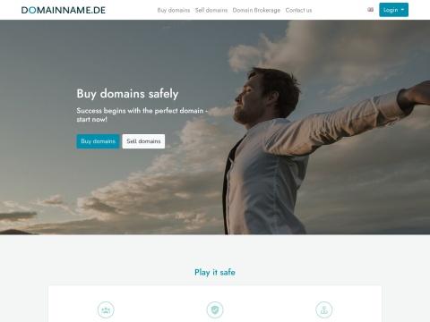 Domainname.de - 德国安全域名交易与经纪服务平台