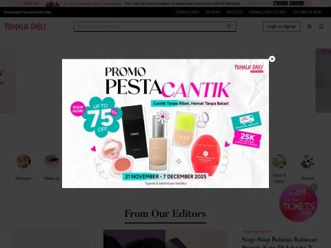Female Daily Network（FemaleDaily.com）