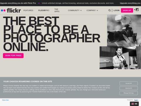 Flickr | 美国专业摄影师在线社区与图片存储平台