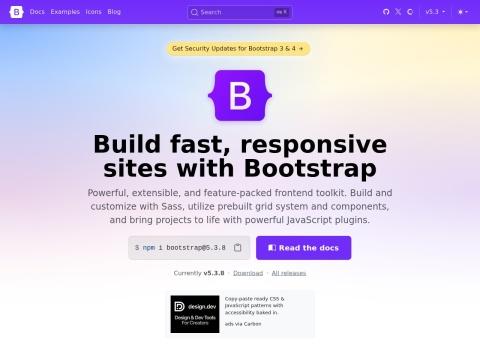 Bootstrap(引导栏)
