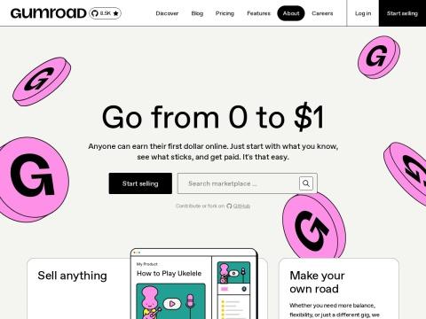 Gumroad评测：美国创作者首选的零门槛知识变现平台