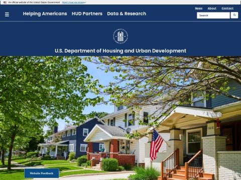 HUD.gov官网介绍：美国住房与城市发展部权威信息平台