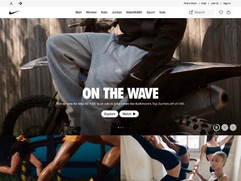 Nike美国官网 - 全球运动装备创新与个性化定制平台