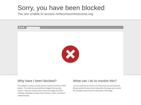 NMLS Consumer Access：美国抵押贷款专业人士许可查询平台