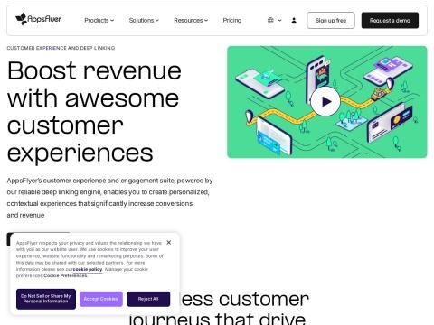 onelink.me: 美国AppsFlyer深度链接平台，驱动移动应用用户增长与转化