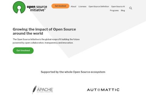 Open Source Initiative：美国开源倡议组织，引领全球开源协作与创新