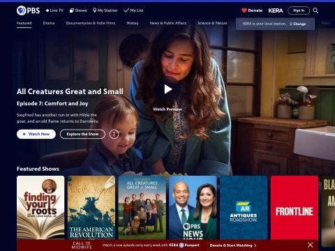 PBS官网：美国公共广播服务的权威新闻与纪录片平台