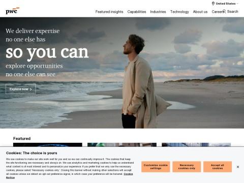 PwC官网 - 融合专业与科技，助力企业应对AI时代不确定性