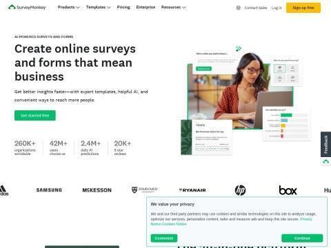 SurveyMonkey（问卷调查平台）