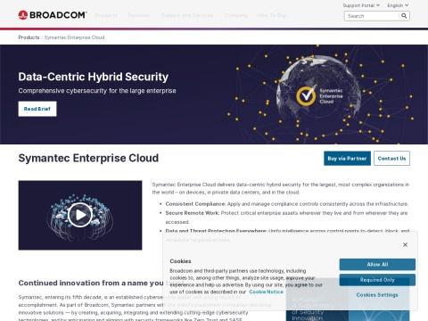 Symantec™ Enterprise Cloud Cyber Security - 企业级云端网络安全解决方案
