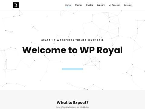 WP Royal Themes：美国专业WordPress主题开发团队，打造轻量可定制网站解决方案