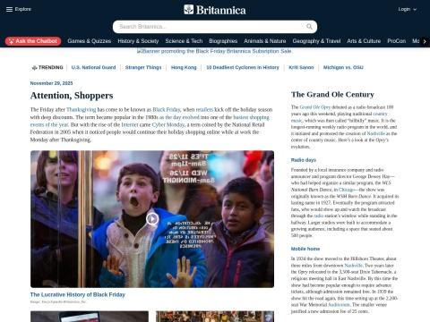 Britannica 在线百科（Britannica.com）