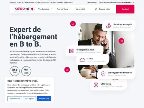 Celeonet（法国专业托管与云服务）