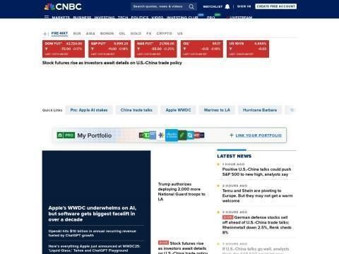 CNBC（消费者新闻与商业频道）