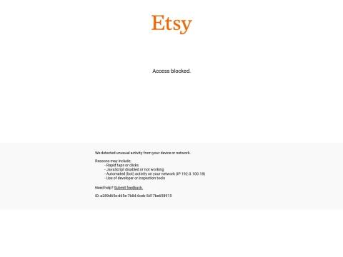 Etsy(手工艺品与创意商品电商平台)