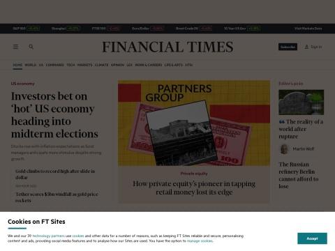 《金融时报》（Financial Times，简称 FT）