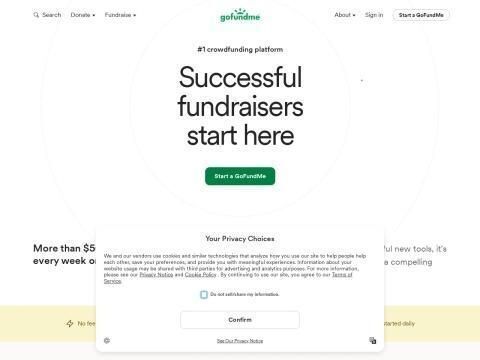 GoFundMe 众筹平台