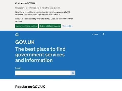 GOV.UK（英国政府门户网站）
