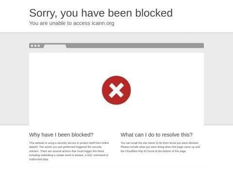 ICANN（互联网名称与数字地址分配机构）