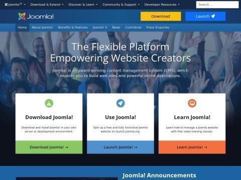 Joomla（开源内容管理系统）