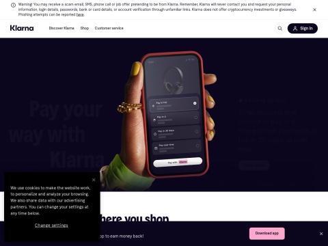 Klarna 金融科技平台
