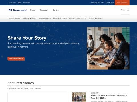 英国新闻稿发布服务（PR Newswire UK）