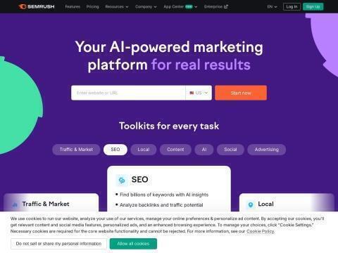Semrush(搜索引擎营销工具)