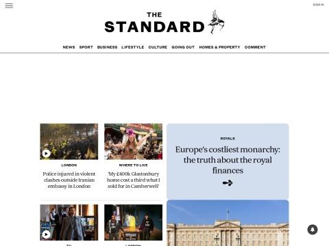 London Evening Standard（伦敦晚报）