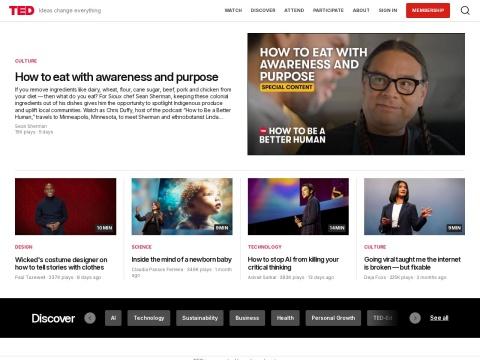 TED 官网（TED.com）