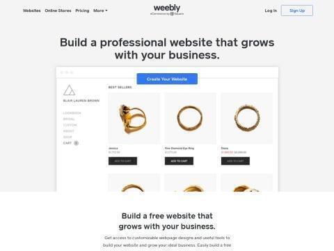 Weebly(免费网站建设平台)