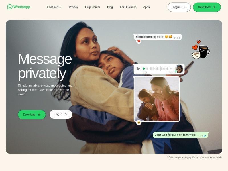 WhatsApp（即时通讯应用）