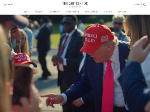The White House（白宫官网）